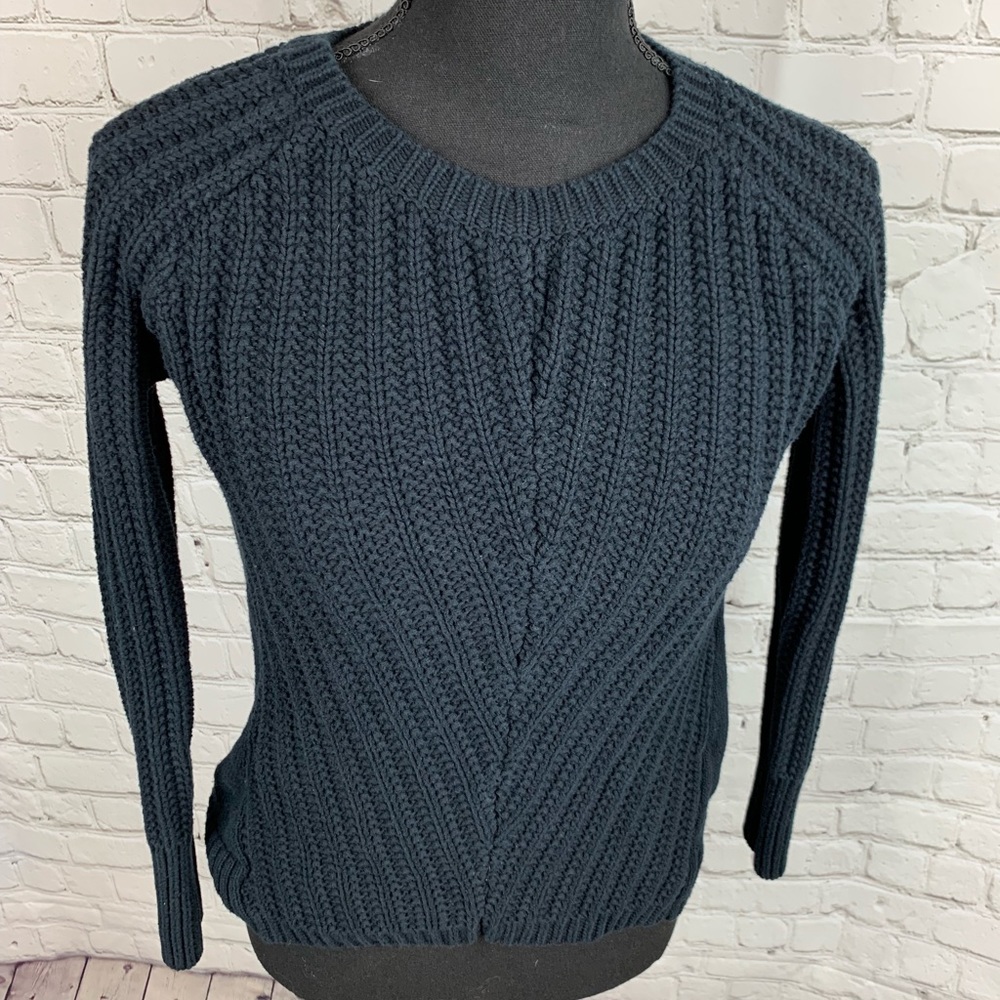 Ruby moon cable knit sweater